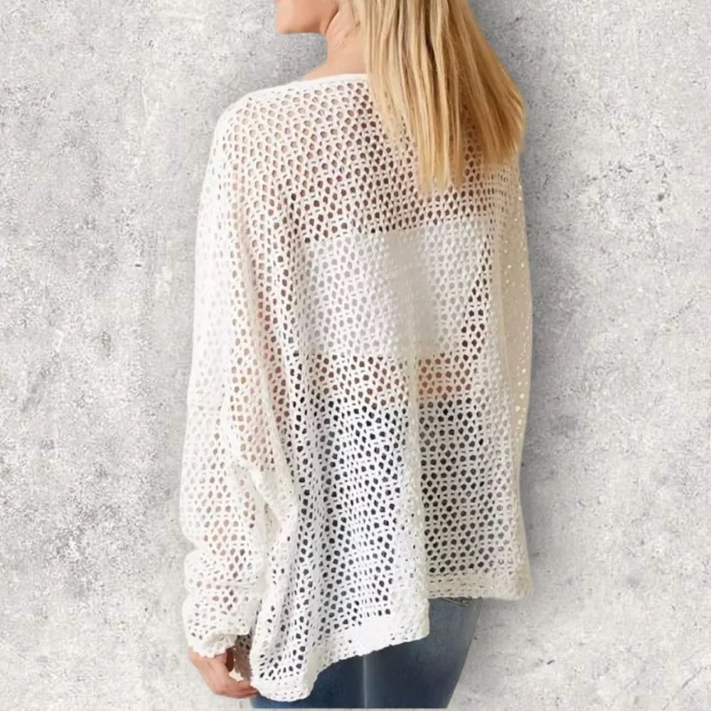 We the Free Napa Oversized Open Knit Top XS Can Fit Up to a Large